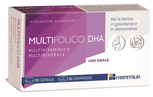 MULTIFOLICO DHA 30CPS+30CPS