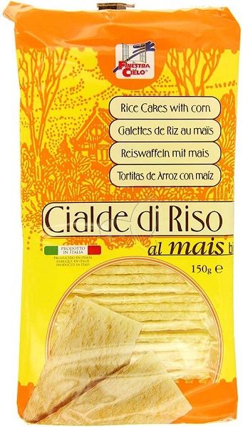 CIALDE RISO MAIS C/S 150G BIO