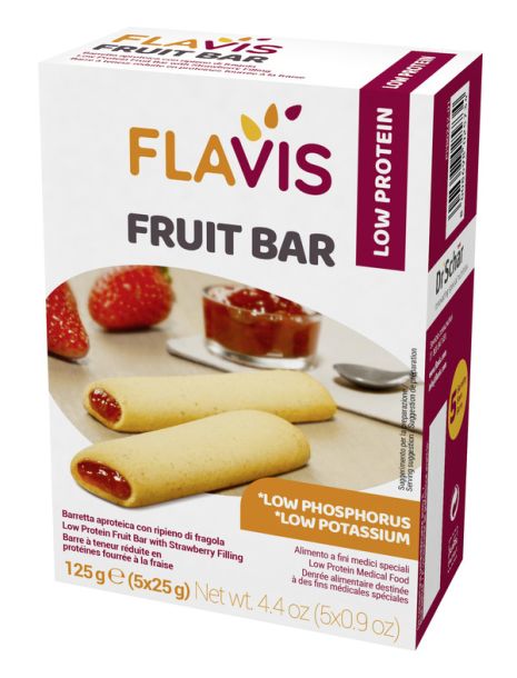 FLAVIS FRUIT BAR 5X25G