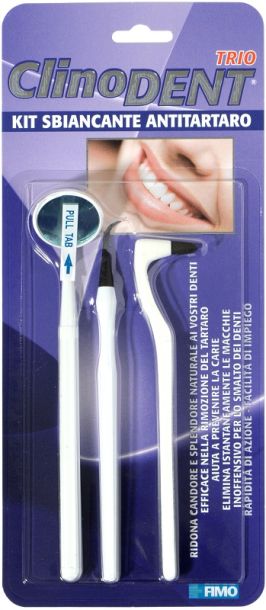 CLINODENT TRIO SBIANCANTE TART