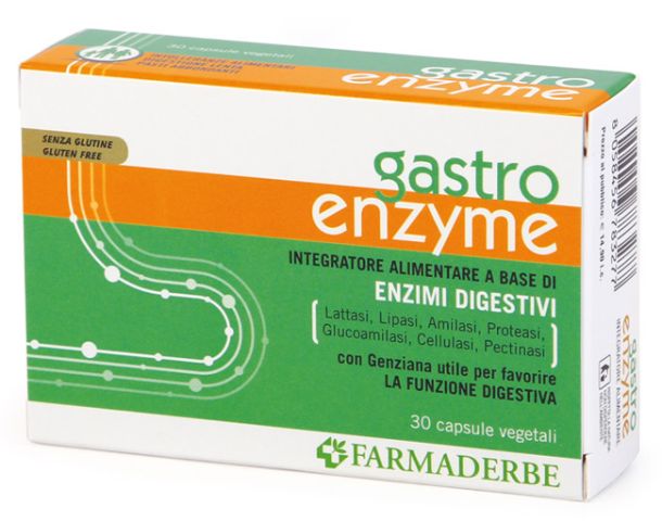 GASTRO ENZYME 30CPS VEGETALI