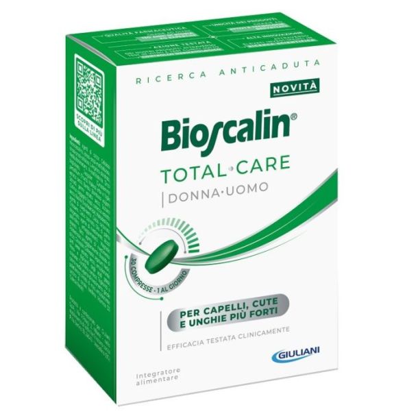 Bioscalin Total Care Capelli Cute e Unghie 30 Compresse