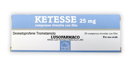 KETESSE*20CPR RIV 25MG