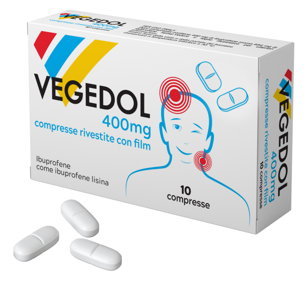 VEGEDOL*10CPR RIV 400MG