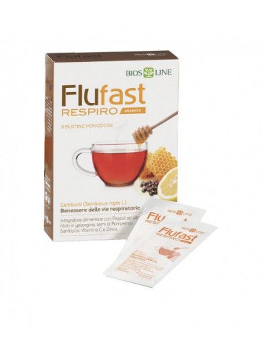 Apix Propoli Flufast Respiro Arancia 9 Buste