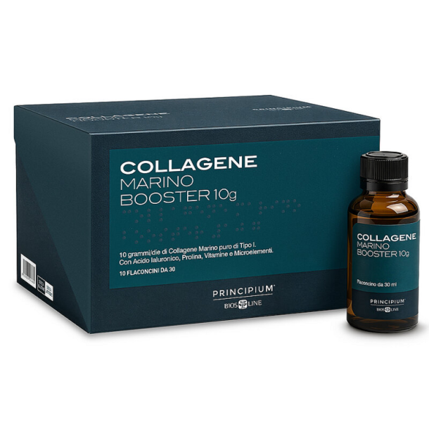 Principium Collagene Marino Booster 10 grammi 10 FLACONI