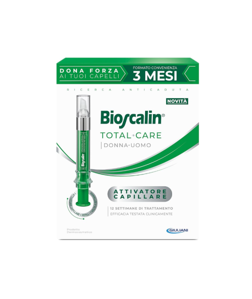 Bioscalin Total Care Attivatore Capillare 10 ml + 1 Refill (3 mesi trattamento)
