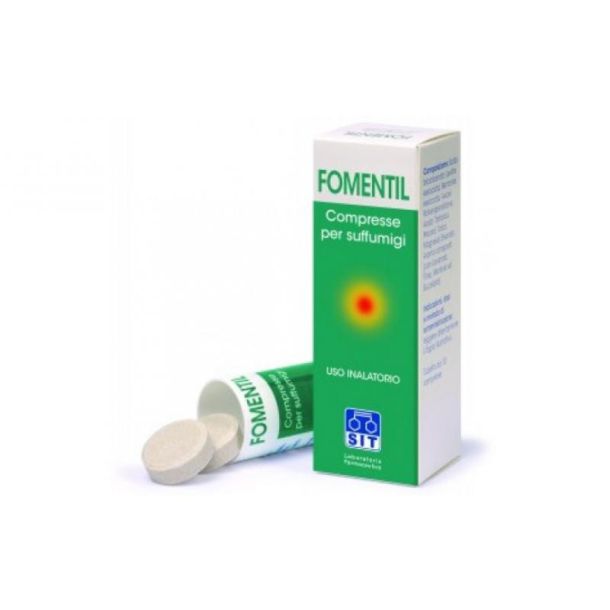 Fomentil decongestionante 10 compresse per suffumigi