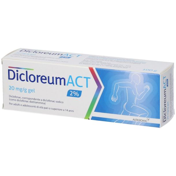 DICLOREUMACT*GEL 100G 20MG/G