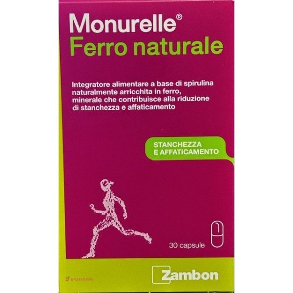 MONURELLE FERRO NATURALE 30 CAPSULE