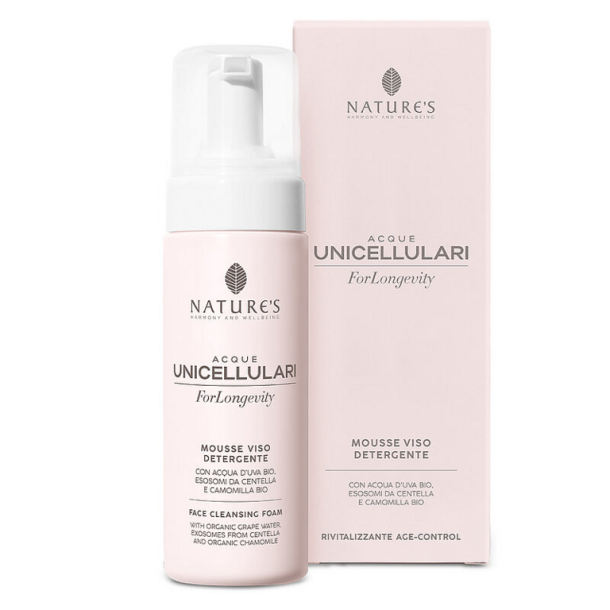 Acque Unicellulari For Longevity Mousse Viso Detergente