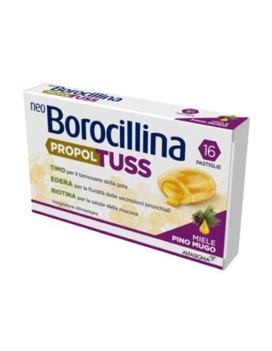 Neoborocillina Propoltuss 16 Pastiglie