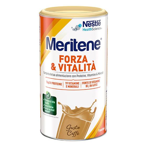 Meritene Forza e Vitalità 270g Caffè