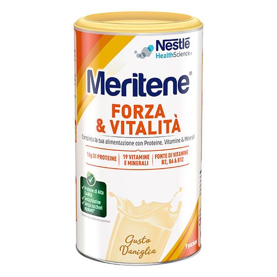 Meritene Forza e Vitalità 270g Vaniglia