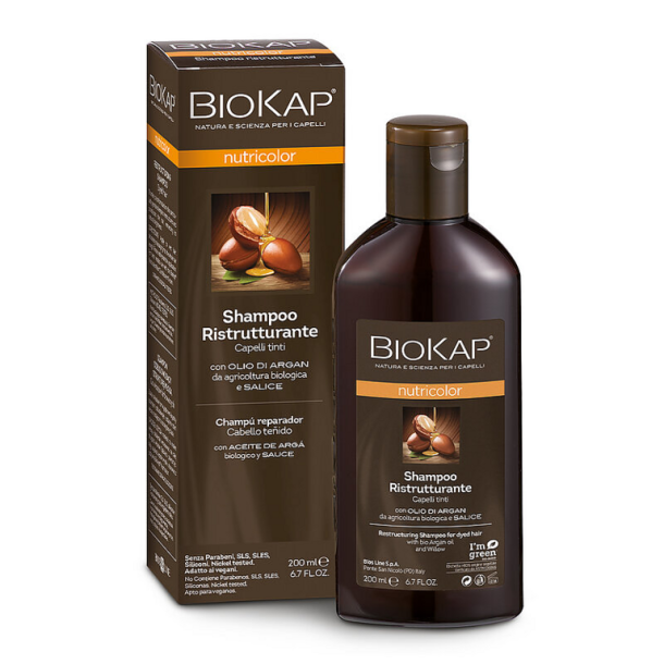 BioKap Nutricolor Shampoo Ristrutturante 200 ml