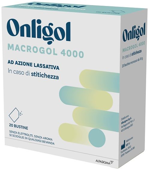 Onligol Macrogol 4000 20 Bustine