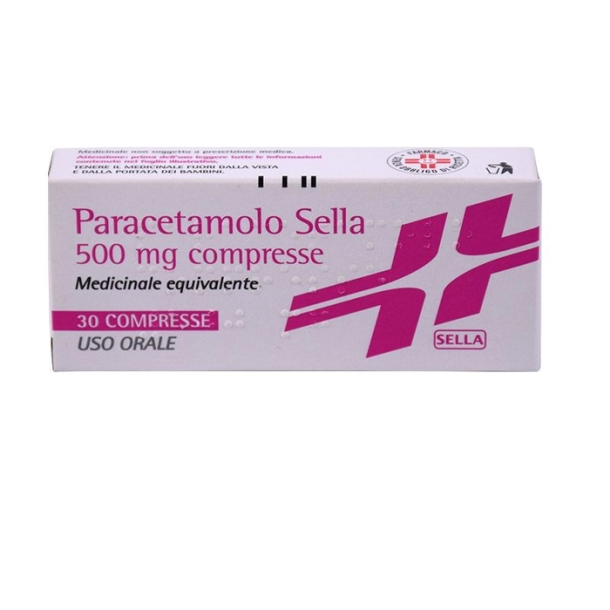 Paracetamolo Sella 500 mg 30 Compresse
