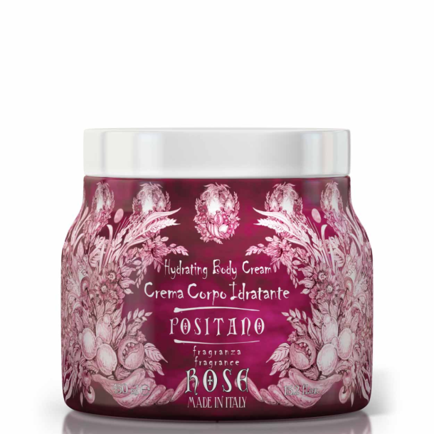 Le Maioliche POSITANO Rose CREMA CORPO IDRATANTE 450 ML