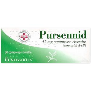 Pursennid 12mg - Lassativo - 40 Compresse rivestite