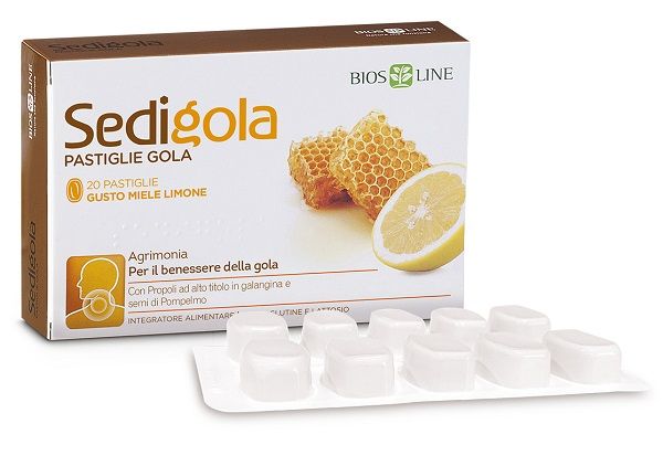APIX Sedigola Pastiglie Gola (gusto miele limone)