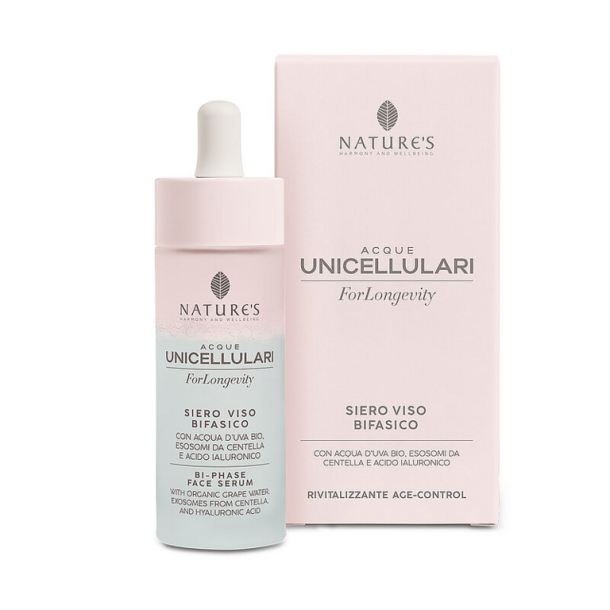 Acque Unicellulari For Longevity  Siero Viso Bifasico