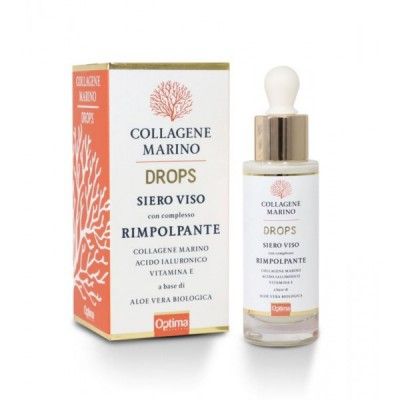 Siero Viso Rimpolpante Collagene Marino Drops 30 ml