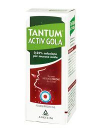 Tantum Verde Activ Gola Spray Nebulizzatore 0,25% 15 Ml