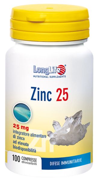 Longlife Zinc 25mg